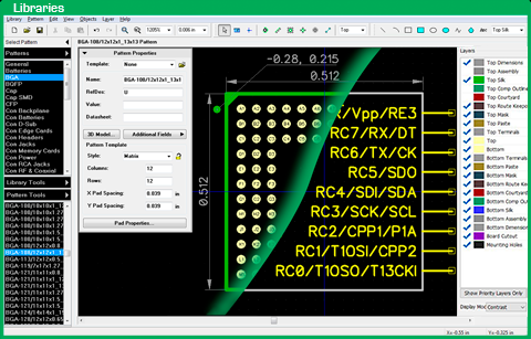 Create Electronic Parts